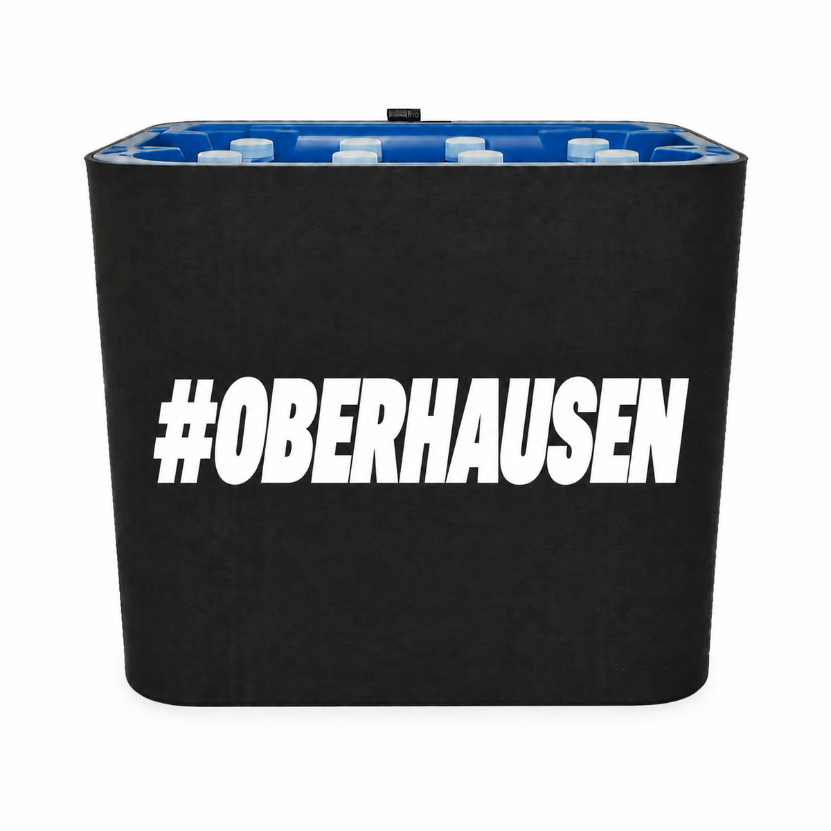 KistenBlende #OBERHAUSEN auf Wasserkiste PET