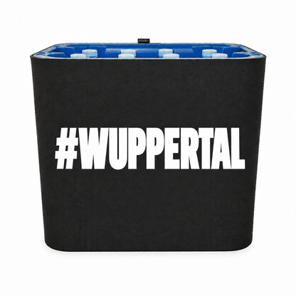 KistenBlende #WUPPERTAL auf Wasserkiste PET