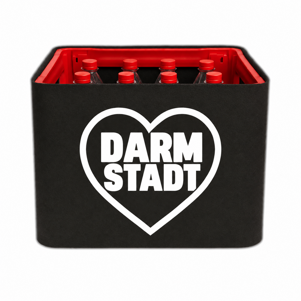 KistenBlende Darmstadt Stadt mit Herz auf Limonadenkiste PET
