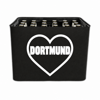 KistenBlende Dortmund Stadt mit Herz auf Bierkasten