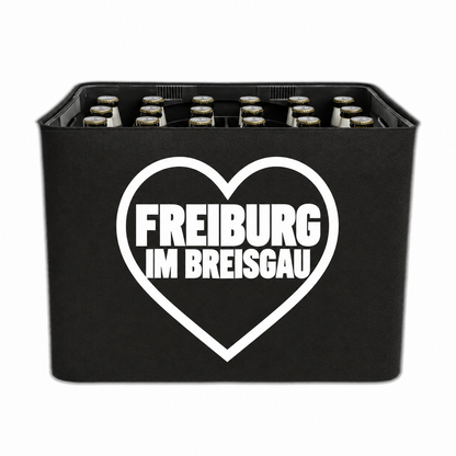 KistenBlende Freiburg im Breisgau Stadt mit Herz auf Bierkasten
