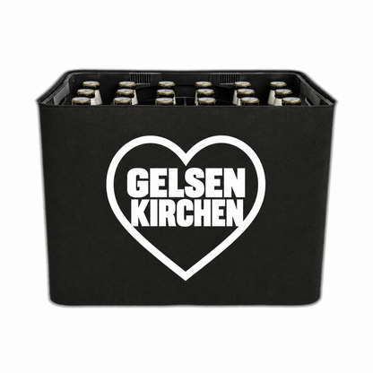 KistenBlende Gelsenkirchen Stadt mit Herz auf Bierkasten