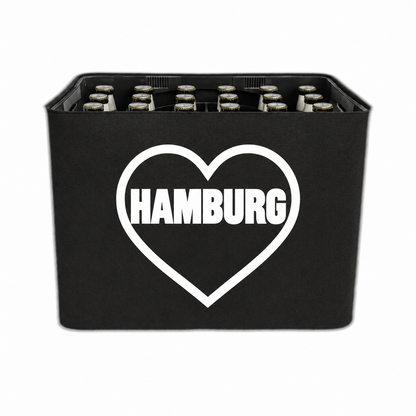 KistenBlende Hamburg Stadt mit Herz auf Bierkasten