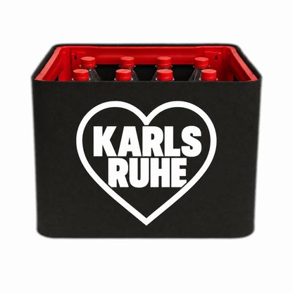 KistenBlende Karlsruhe Stadt mit Herz auf Limonadenkiste PET