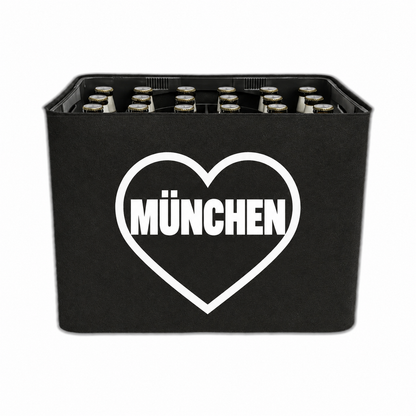 KistenBlende München Stadt mit Herz auf Bierkasten