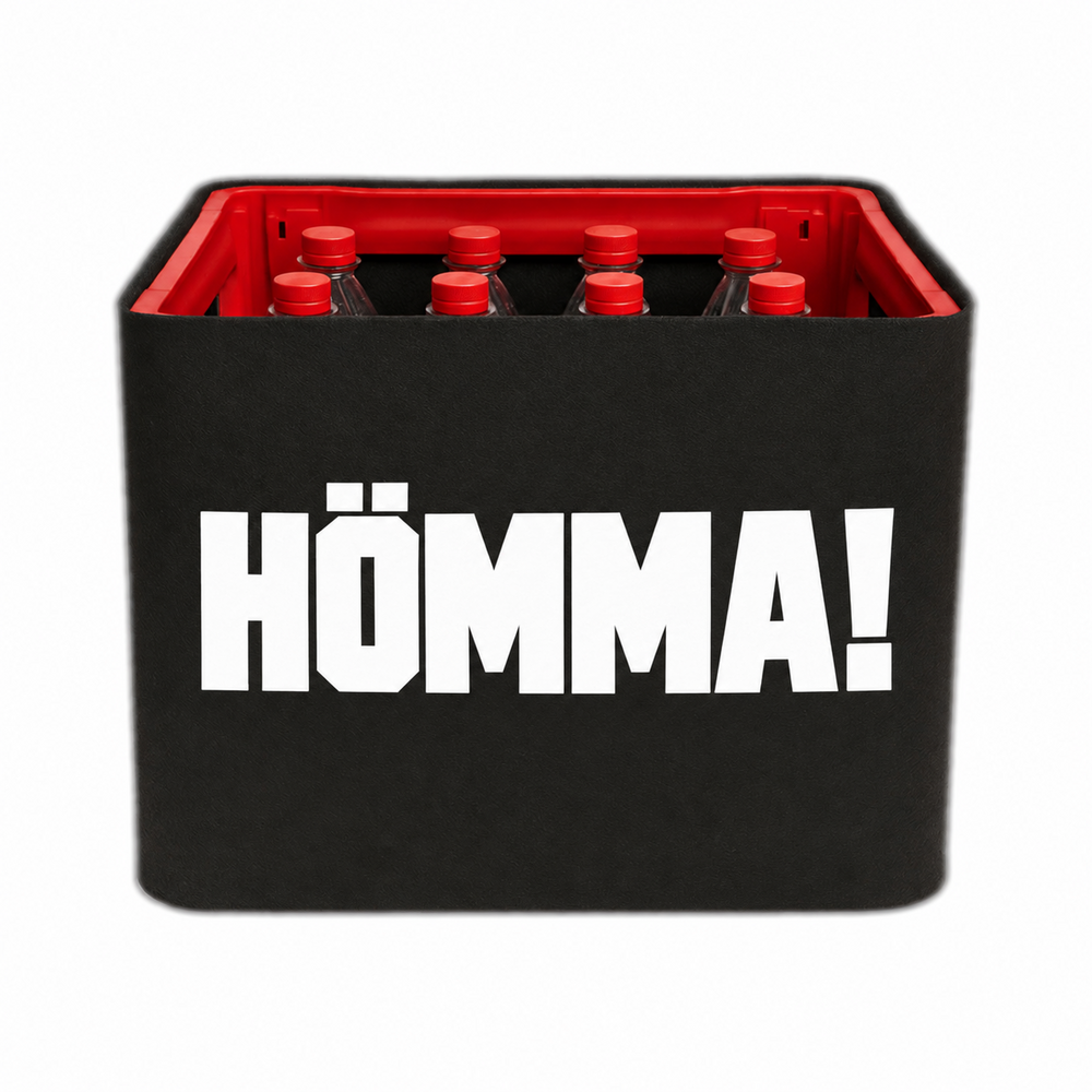 KistenBlende Hömma! auf Limonadenkiste PET
