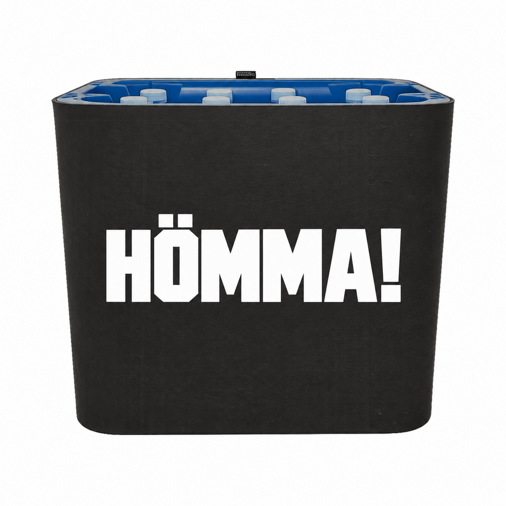 KistenBlende Hömma! auf Wasserkiste PET