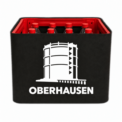 KistenBlende Oberhausen Stadt Silhouette 2 auf Limonadenkiste PET