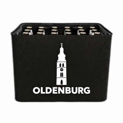 KistenBlende Oldenburg (Oldenburg) Stadt Silhouette 2 auf Bierkasten