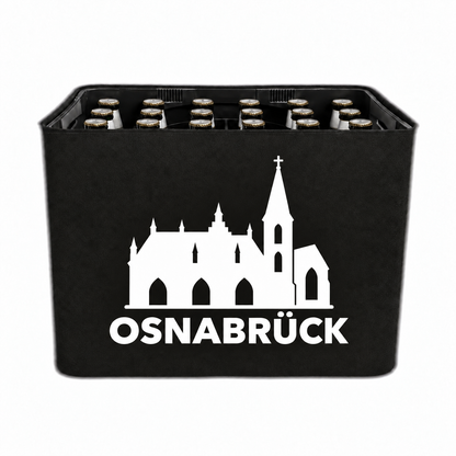 KistenBlende Osnabrück Stadt Silhouette 2 auf Bierkasten
