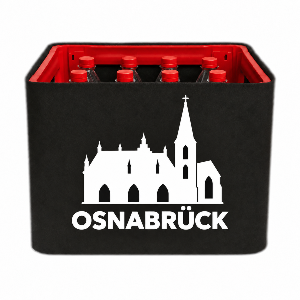 KistenBlende Osnabrück Stadt Silhouette 2 auf Limonadenkiste PET