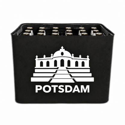 KistenBlende Potsdam Stadt Silhouette 2 auf Bierkasten