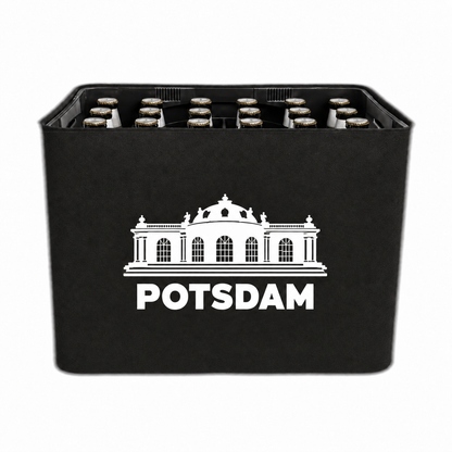 KistenBlende Potsdam Stadt Silhouette auf Bierkasten