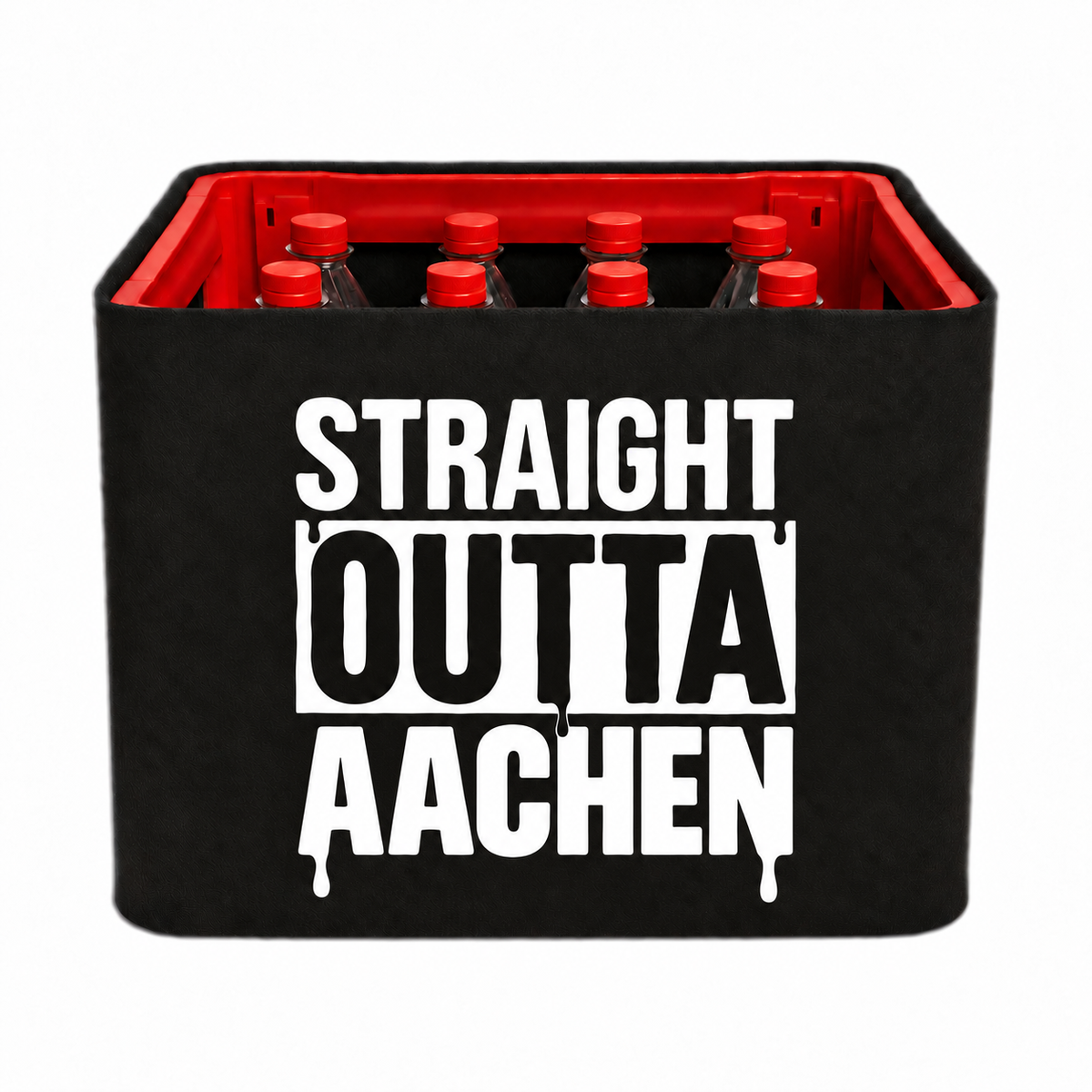 KistenBlende STRAIGHT OUTTA Aachen auf Limonadenkiste PET