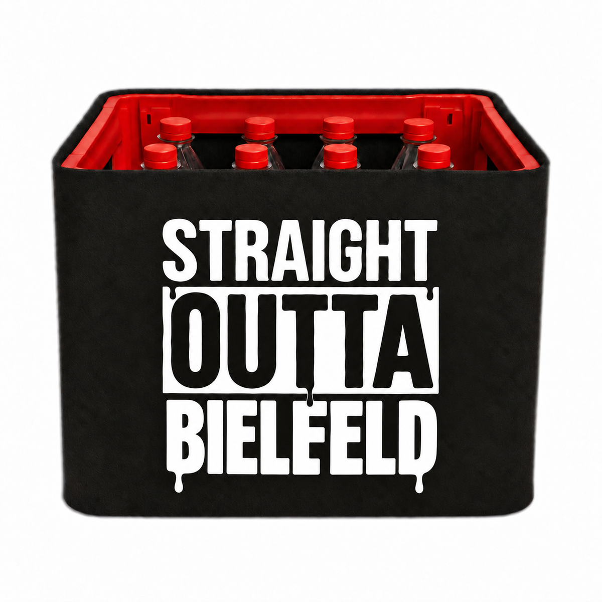 KistenBlende STRAIGHT OUTTA Bielefeld auf Limonadenkiste PET