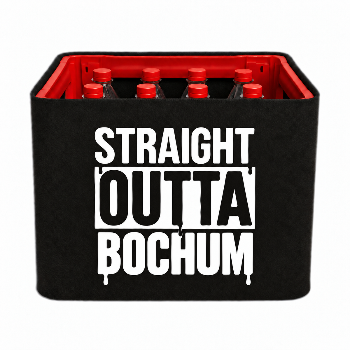 KistenBlende STRAIGHT OUTTA Bochum auf Limonadenkiste PET