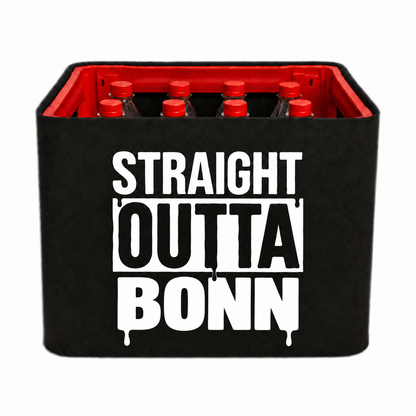 KistenBlende STRAIGHT OUTTA Bonn auf Limonadenkiste PET