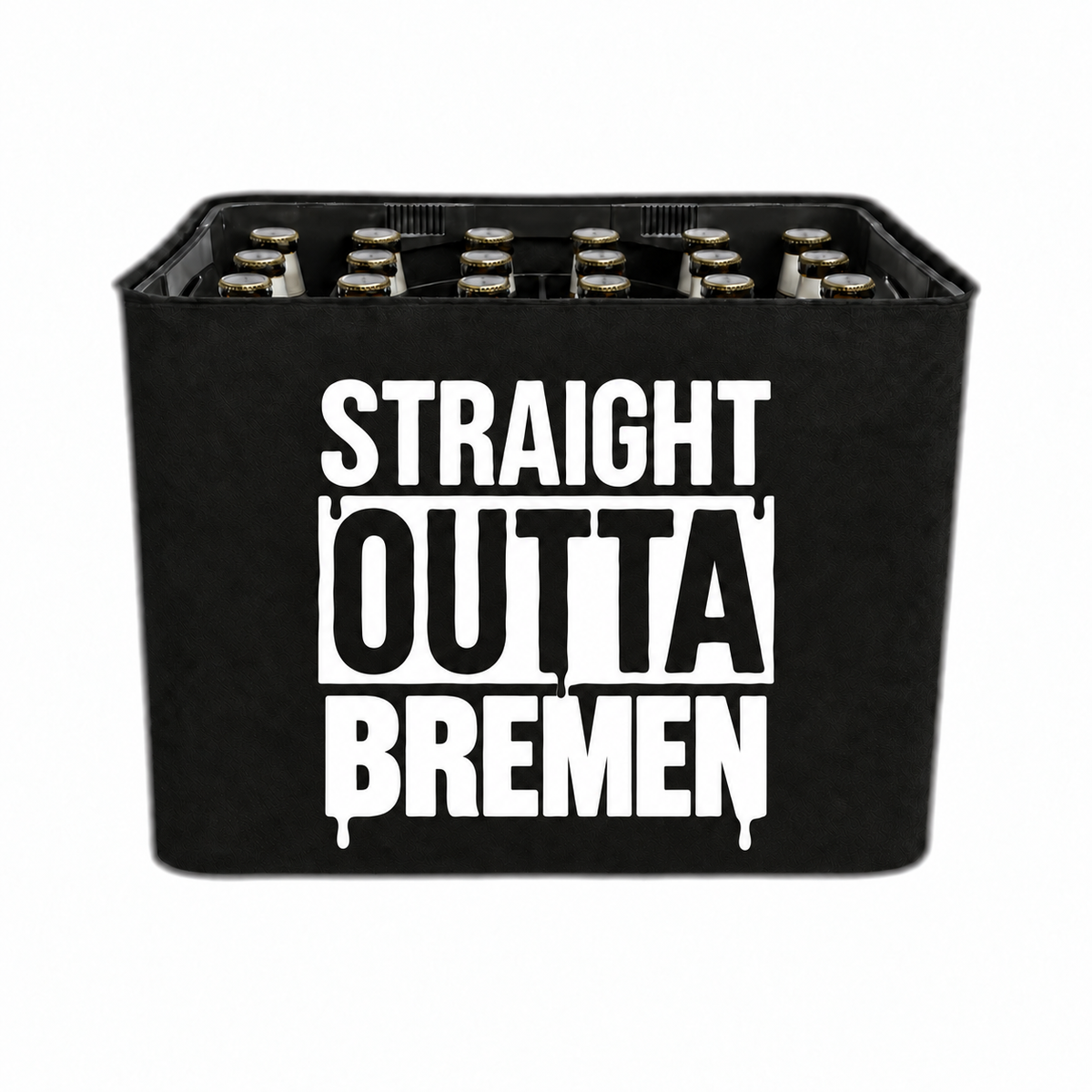 KistenBlende STRAIGHT OUTTA Bremen auf Bierkasten