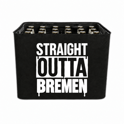 KistenBlende STRAIGHT OUTTA Bremen auf Bierkasten
