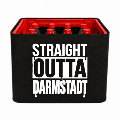 KistenBlende STRAIGHT OUTTA Darmstadt auf Limonadenkiste PET