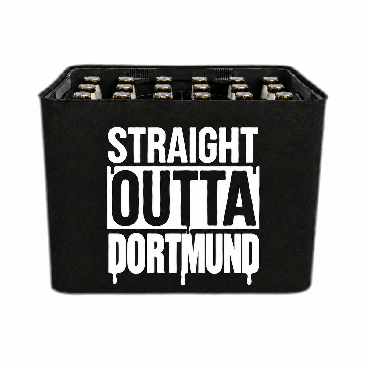 KistenBlende STRAIGHT OUTTA Dortmund auf Bierkasten