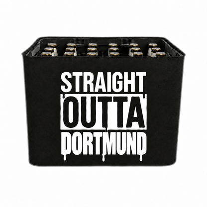 KistenBlende STRAIGHT OUTTA Dortmund auf Bierkasten