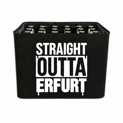 KistenBlende STRAIGHT OUTTA Erfurt auf Bierkasten