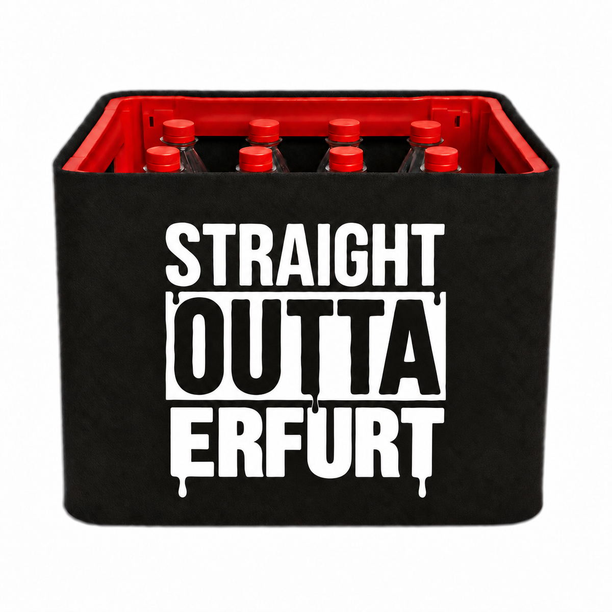 KistenBlende STRAIGHT OUTTA Erfurt auf Limonadenkiste PET