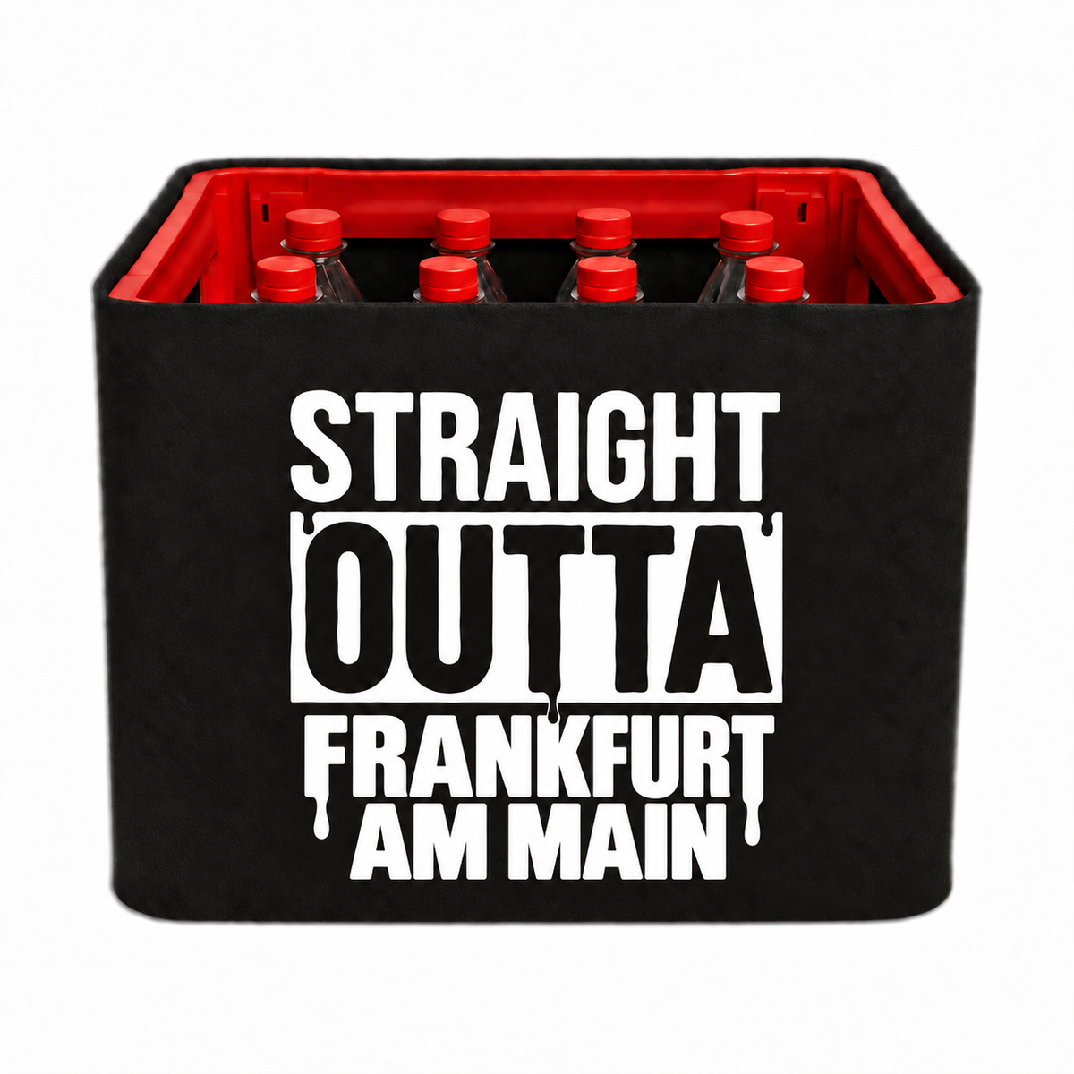 KistenBlende STRAIGHT OUTTA Frankfurt am Main auf Limonadenkiste PET