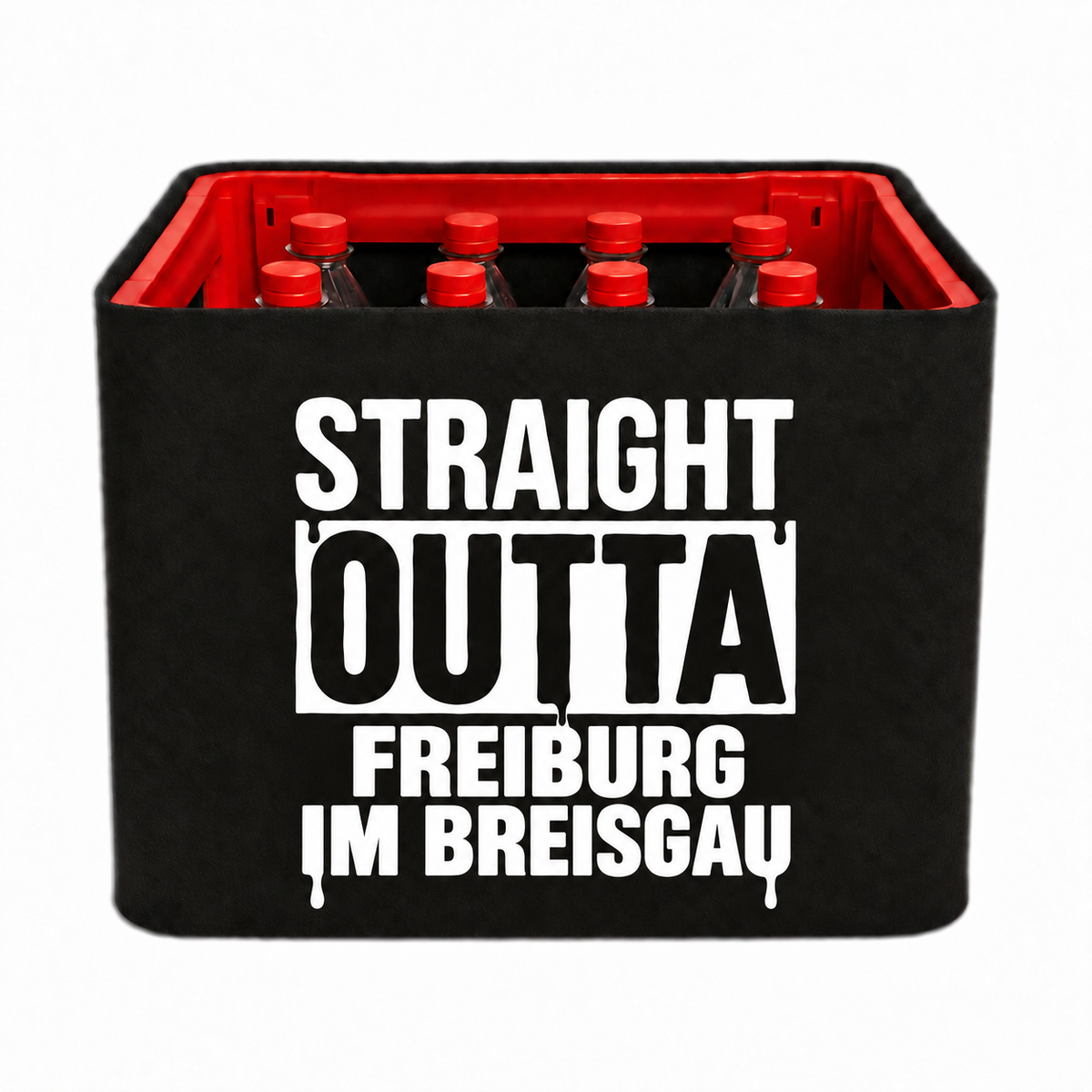KistenBlende STRAIGHT OUTTA Freiburg im Breisgau auf Limonadenkiste PET