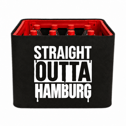 KistenBlende STRAIGHT OUTTA Hamburg auf Limonadenkiste PET