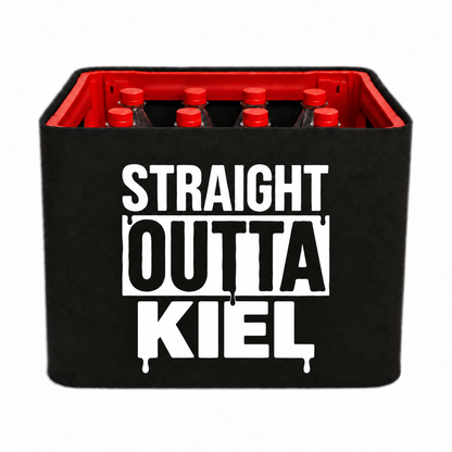 KistenBlende STRAIGHT OUTTA Kiel auf Limonadenkiste PET