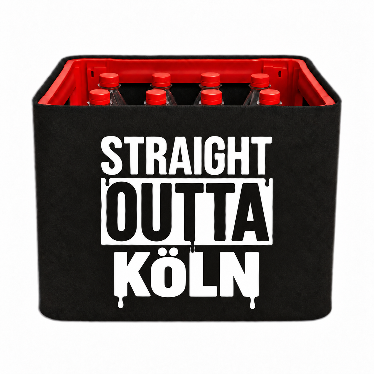 KistenBlende STRAIGHT OUTTA Köln auf Limonadenkiste PET