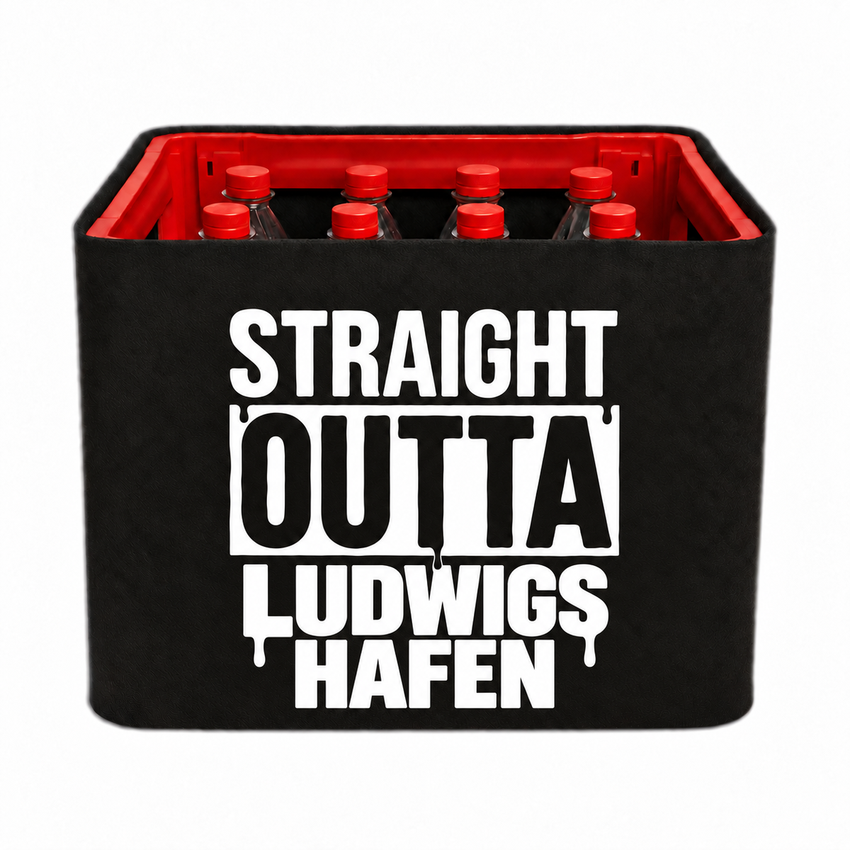KistenBlende STRAIGHT OUTTA Ludwigshafen am Rhein auf Limonadenkiste PET