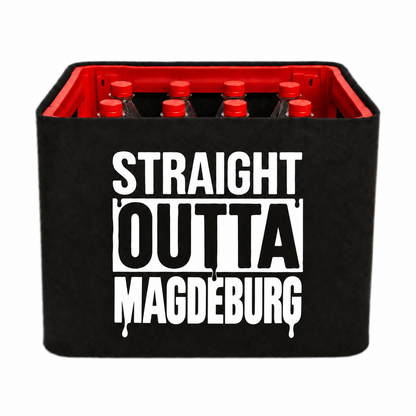 KistenBlende STRAIGHT OUTTA Magdeburg auf Limonadenkiste PET
