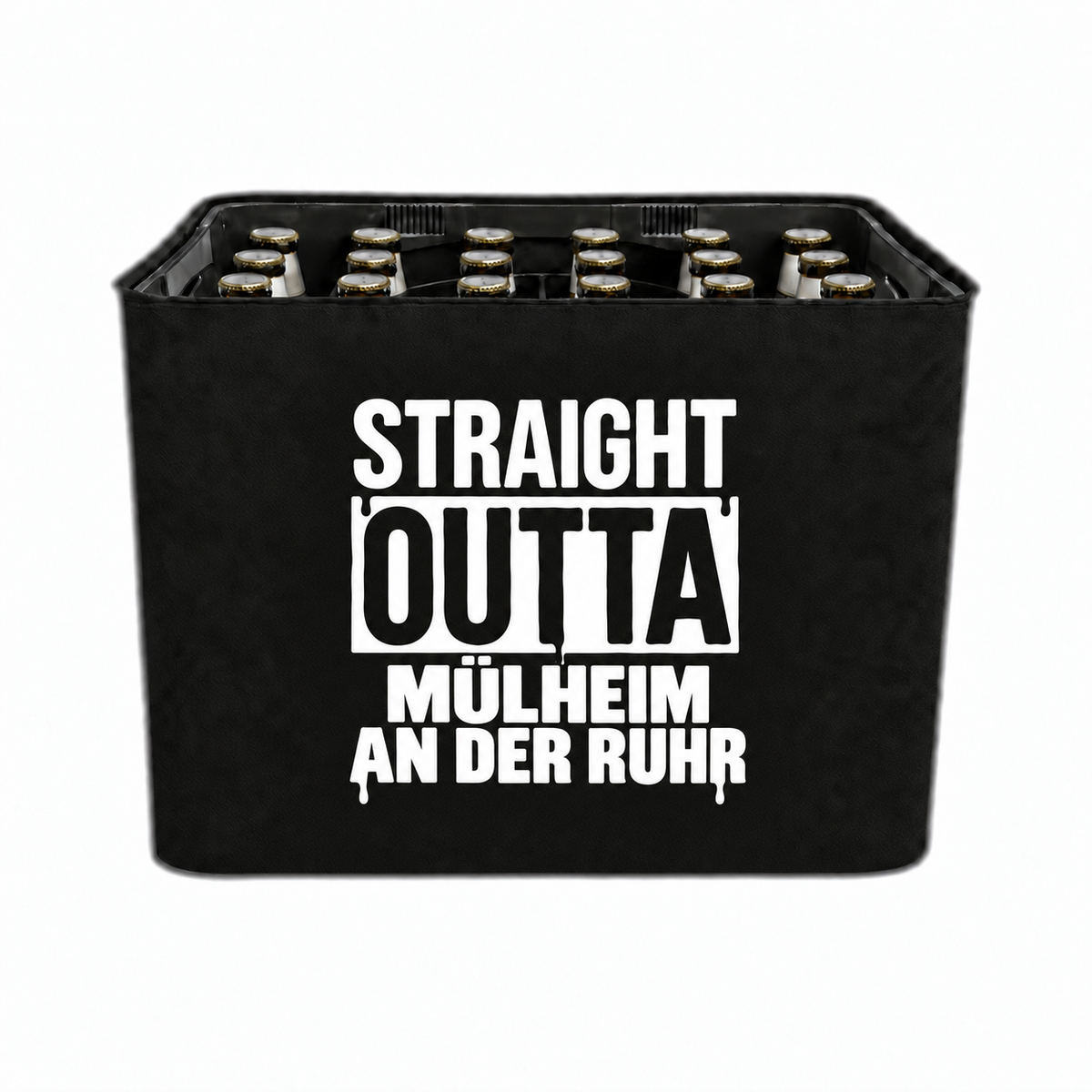 KistenBlende STRAIGHT OUTTA Mülheim an der Ruhr auf Bierkasten