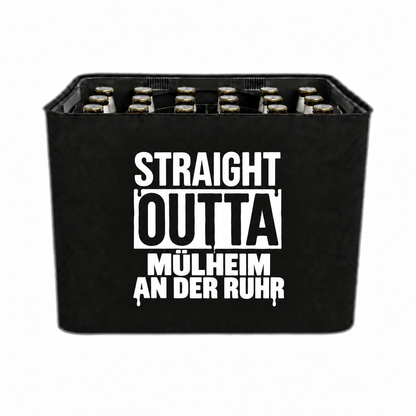 KistenBlende STRAIGHT OUTTA Mülheim an der Ruhr auf Bierkasten