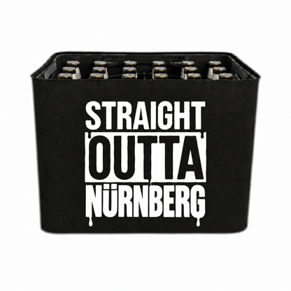 KistenBlende STRAIGHT OUTTA Nürnberg auf Bierkasten