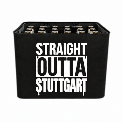 KistenBlende STRAIGHT OUTTA Stuttgart auf Bierkasten